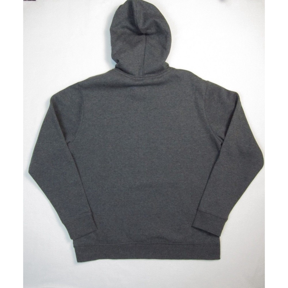 Reebok Men's Rope Climb Long Sleeve Pullover Hoody Charcoal Heather Size L - Picture 2 of 8